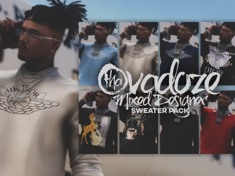 Pullover Sweatshirt Pack for MP Male V 1.0