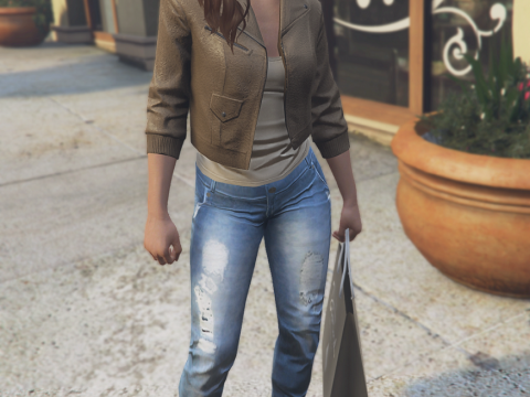 Recolored jeans for MP female