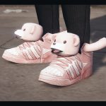 Shoes with dog's head for MP female 1.0