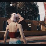 Short hairstyle with a ponytail for MP female 1.1