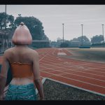 Short hairstyle with bangs and bun for MP female 1.1