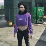 StreetWear Croptop for MP Female V1