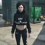 StreetWear Croptop for MP Female V1