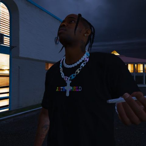 Travis Scott Merch Pack 1.0 – GTA 5 mod