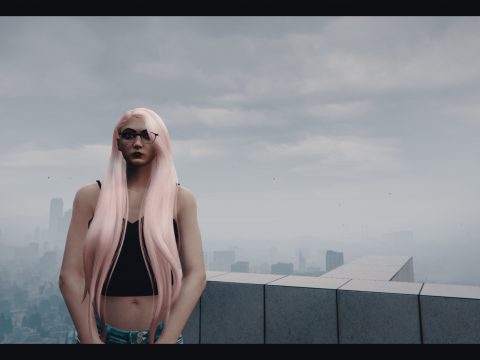 Very long hairstyle for MP female 1.1