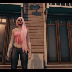 Very long straight hairstyle for MP female 1.1