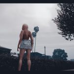 Very long straight hairstyle for MP female 1.1