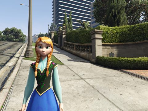 Anna of Arendelle (Frozen) [Add-On Ped] 0.1.1