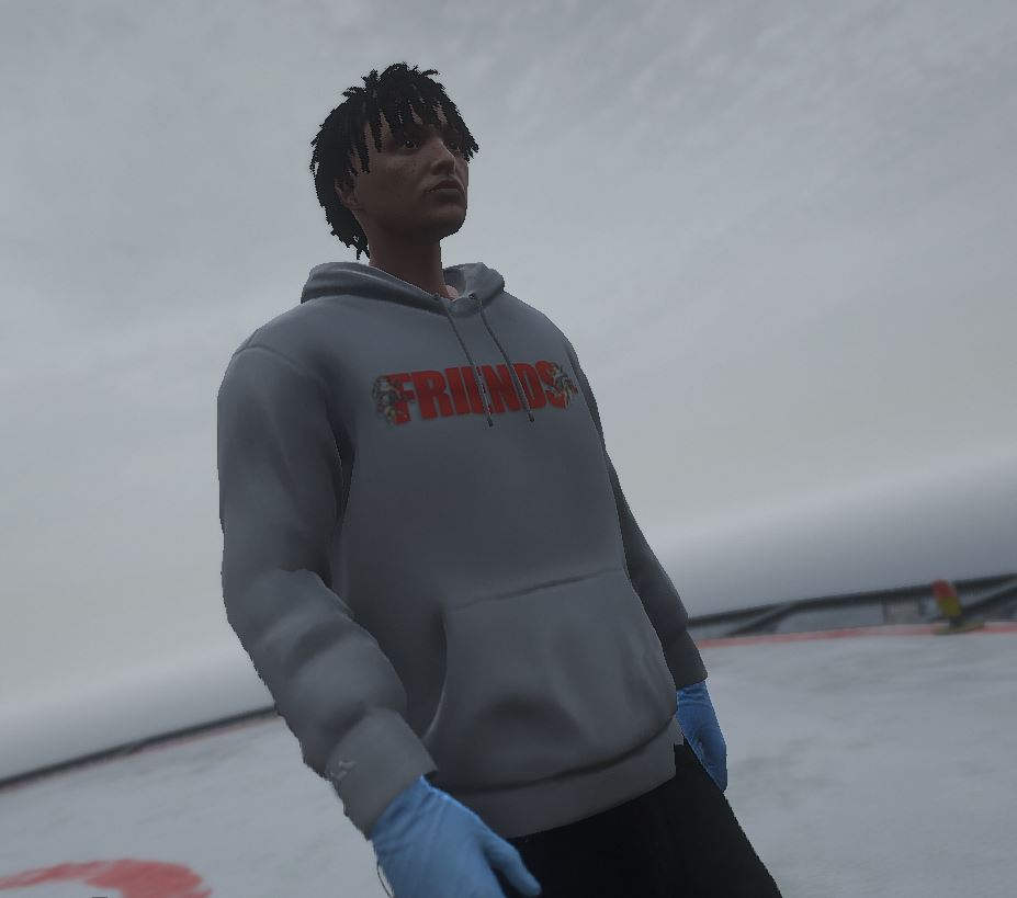 Baggy Hoodie for MP Male v2 updated – GTA 5 mod