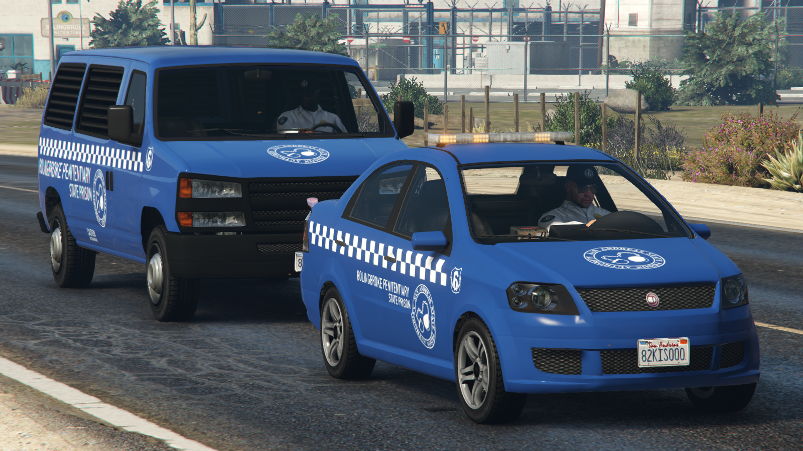 Bolingbroke Penitentiary Vehicles Pack [Add-On] 1.1