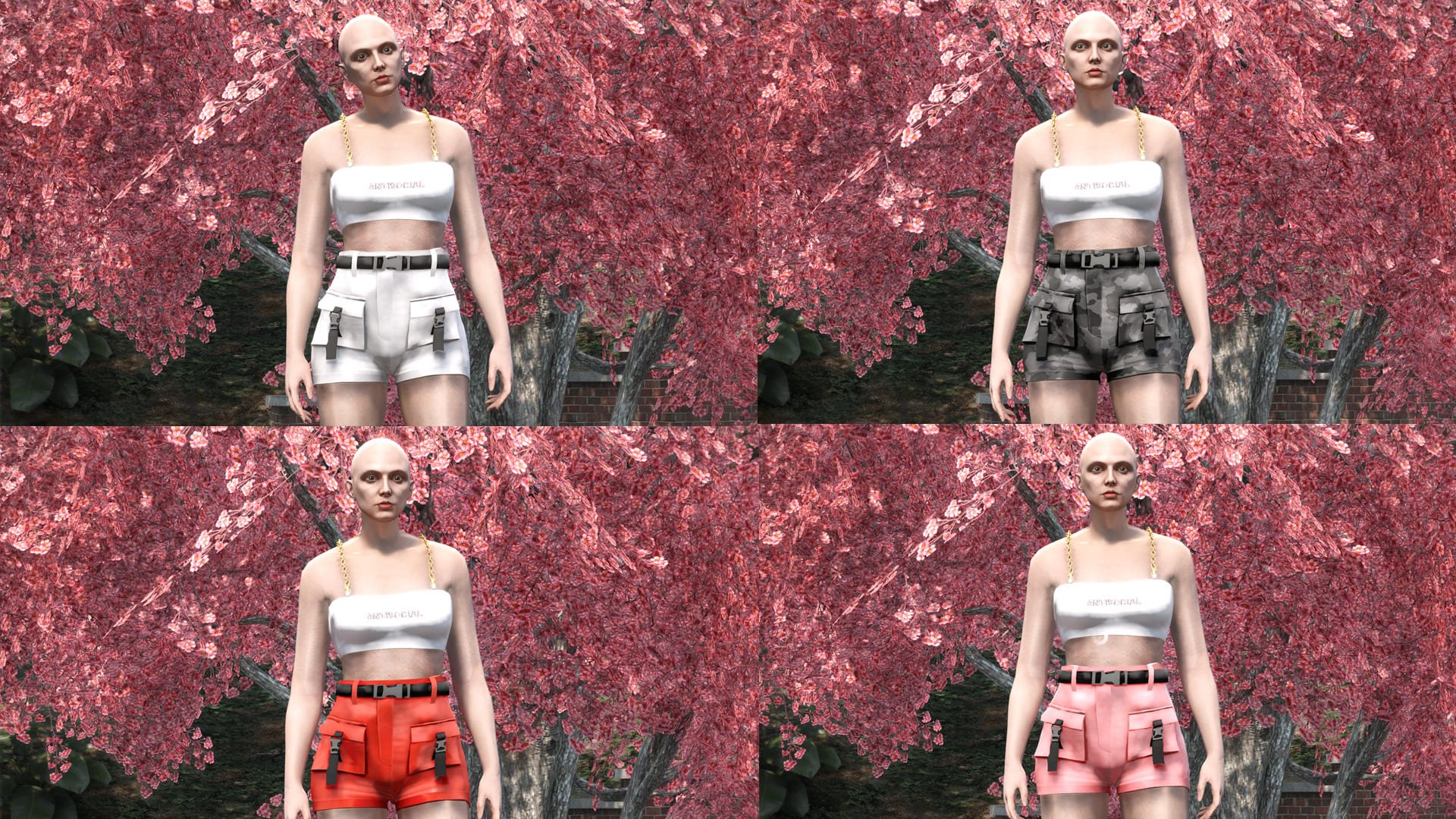 Buckle Shorts For Mp Female 1 0 – Gta 5 Mod