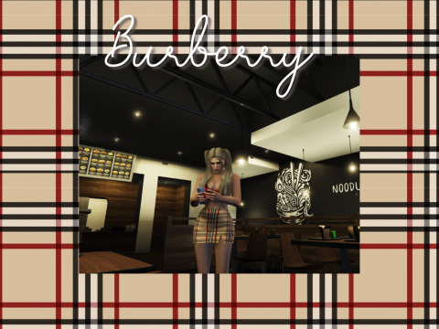 Burberry Skirt | MP Female |SP and Fivem Ready! 1.0
