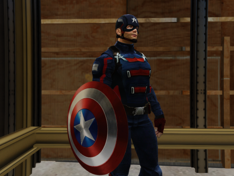 Captain America (John Walker) [Add-On Ped] 1.0