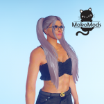 Double Ponytail Hairstyle for MP Female