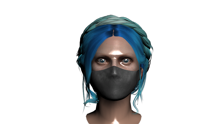 Face Mask for MP Female 1.0