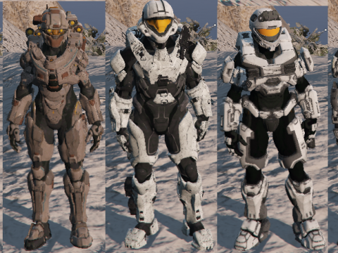 Halo pack [Add-On Ped] 1.1