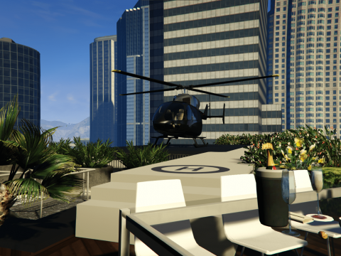 Helipad for Designer Penthouse: Remake [Menyoo] 1.0