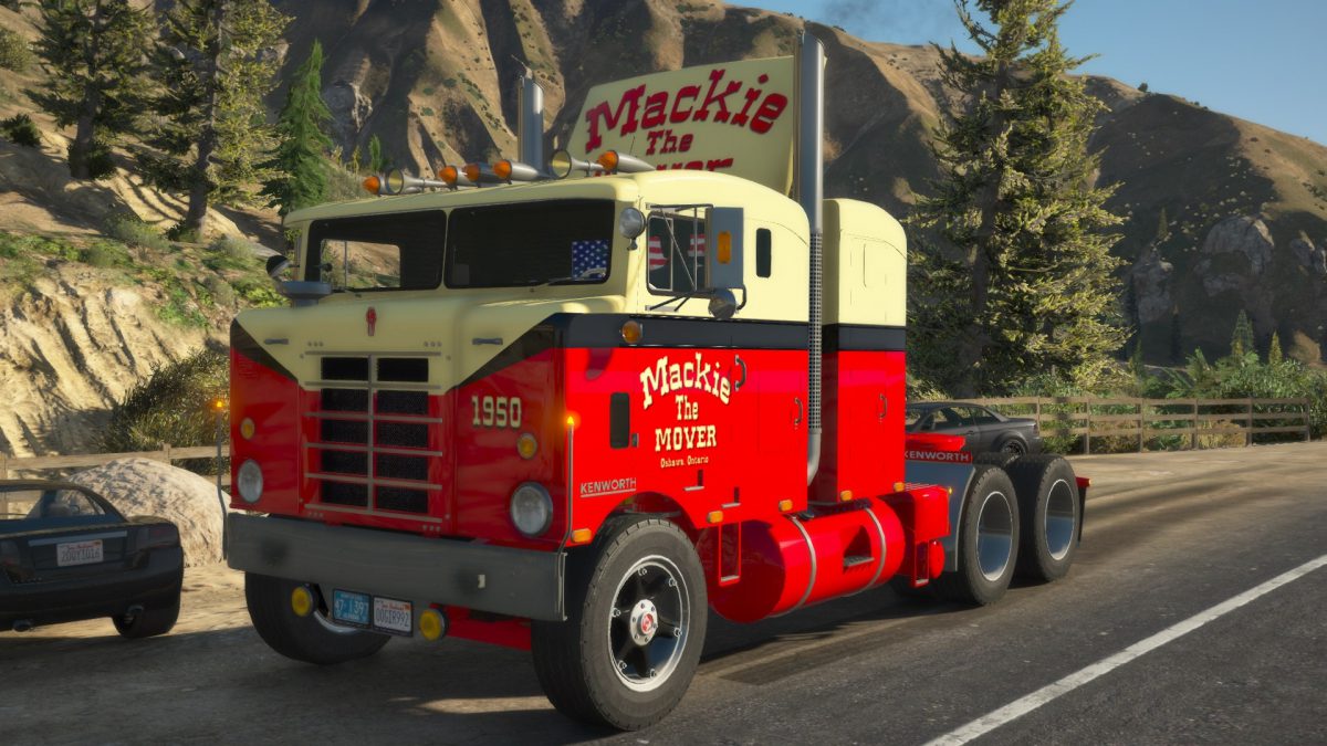 Kenworth 523 Bullnose '55 & Fruehauf Trailer '46-'55 1.0 – GTA 5 mod