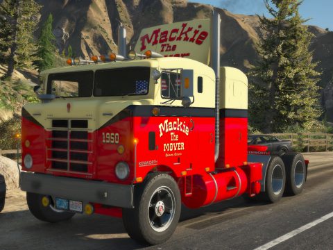 Kenworth 523 Bullnose '55 & Fruehauf Trailer '46-'55 1.0