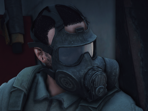 M53 Gas Mask [Flip Up & Down] [EUP] 1.1 (Singleplayer path added)