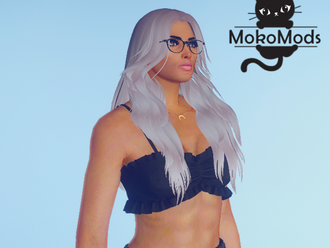 Medium Length Curly Hairstyle for MP Female 1.0