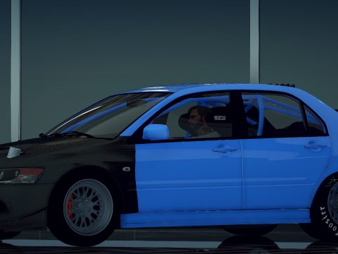 Mitsubishi Drag Evo 9 [SP / FiveM | Add-On] 1.0