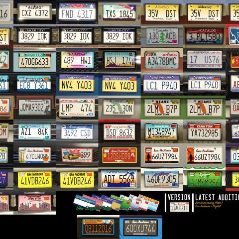 Brazilian License Plates - Mercosul 1.0 - Gta5mod.net