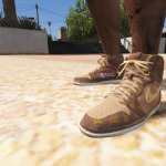 Off White x Louis Vuitton x CEEZE Air Jordan 1 for Franklin 1.0