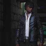 Opened Leather Jacket for MP Male 1.0