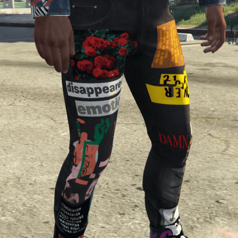 Patched Skinny jean for Franklin 1.0 – GTA 5 mod