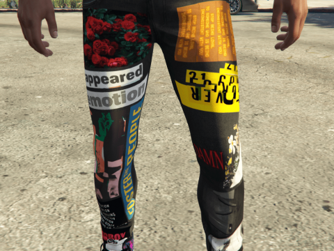 Patched Skinny jean for Franklin 1.0