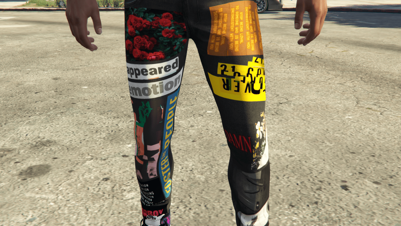 Patched Skinny jean for Franklin 1.0