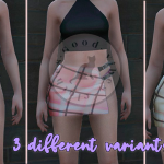 Peach Skirt MP Female [Singleplayer / Fivem] 1.1