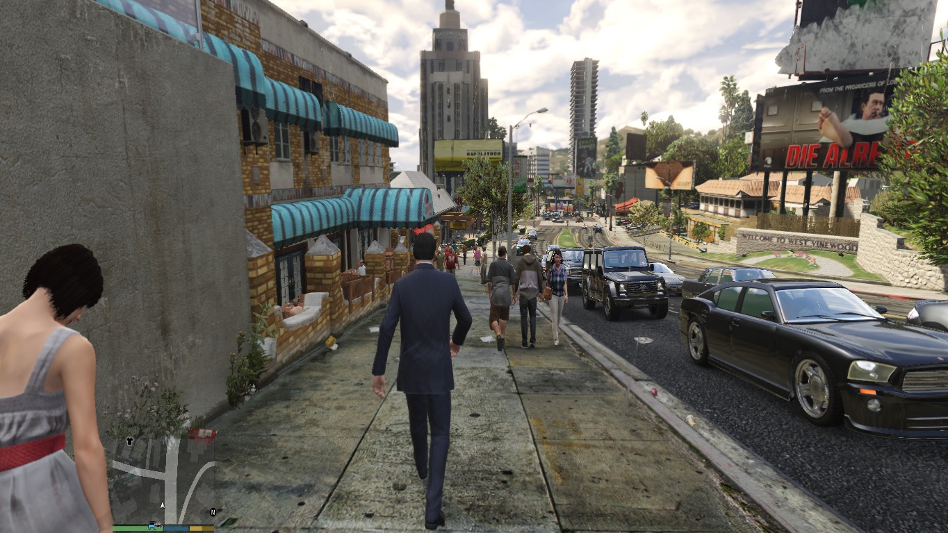 Realistic Pedestrians and Traffic v2.3