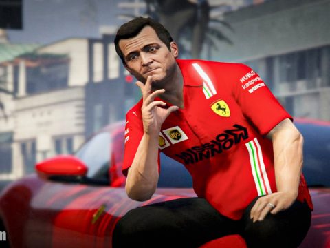 Scuderia Ferrari shirt for michael 1.0