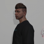 Short male hair for MP Male