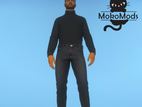 Skinny Jeans for MP Male 1.0