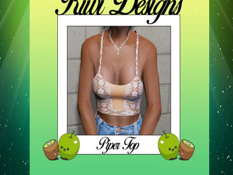 Snake print top for MP Female 1.0