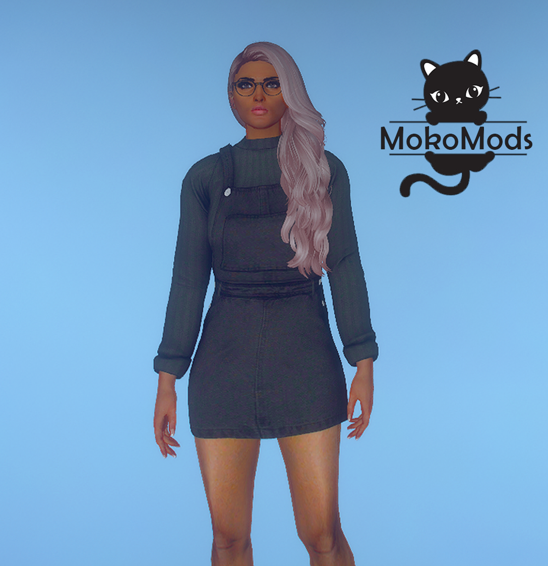 Sweater Overall Dress for MP Female 1.0