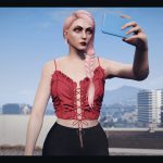Tied top with frills for MP female 1.0