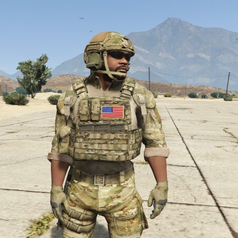 U.S. army OCP Outfits for protagonists 5.0 – GTA 5 mod