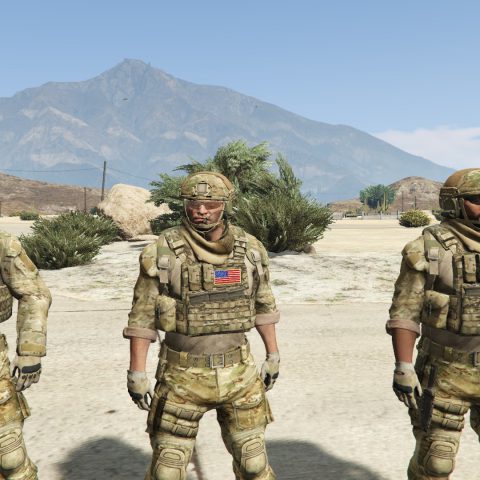 U.S. army OCP Outfits for protagonists 5.0 – GTA 5 mod
