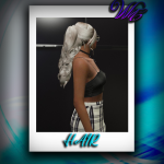 Wavy Ponytail Hair for MP Female 1.0