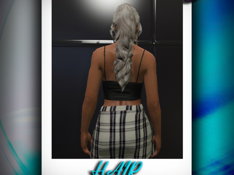 Wavy Ponytail Hair for MP Female 1.0