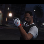 White Supreme Gloves for MP Male 1.0