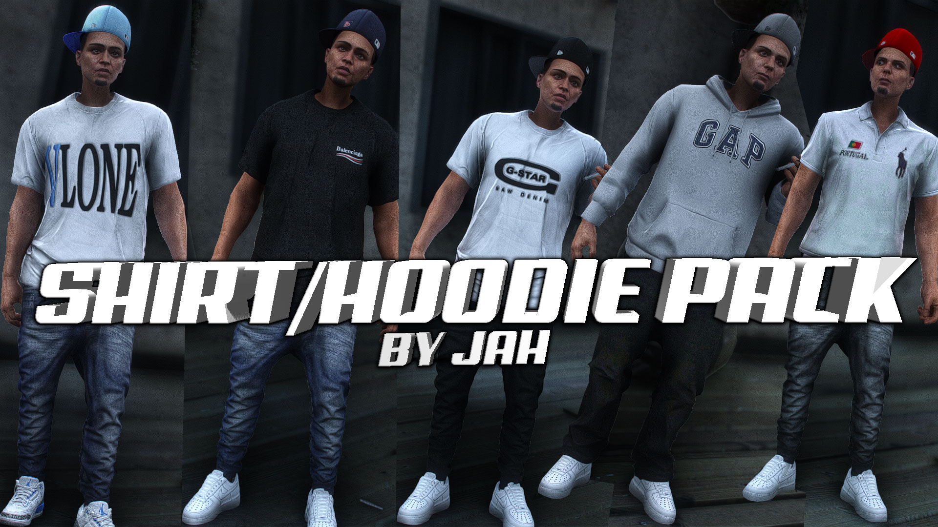 Shirt/hoodie pack for mpmale V1.0