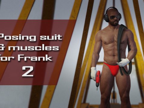 Posing suit & muscles for Frank 2 2.0