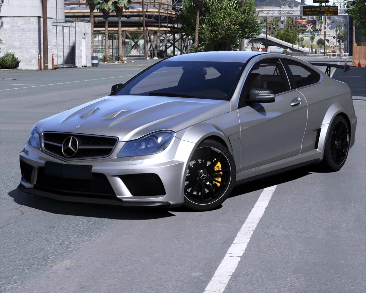 2012 Mercedes-Benz C63 AMG Coupe Black Series [Add-On | Tuning | Extras | Template] 1.1b