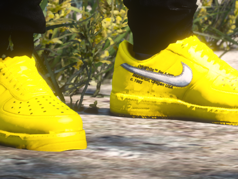 Air Force 1 off white “University Gold” 1.0