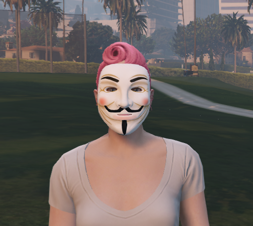 Anonymous Mask for MP Female 1.0